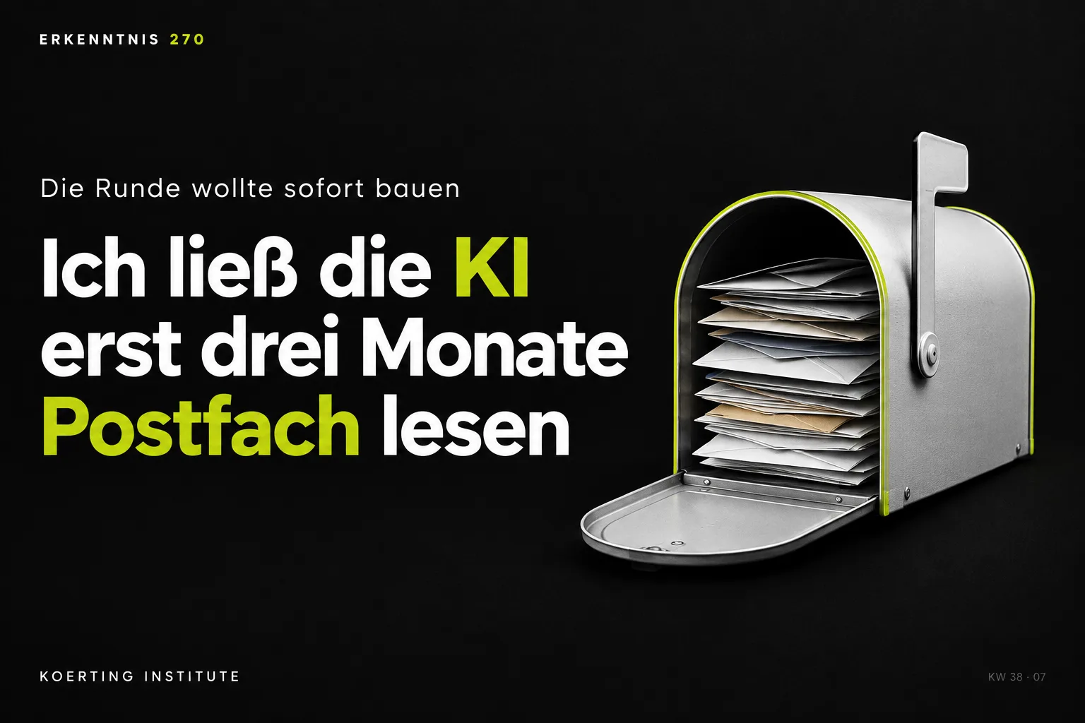 83 Anfragen entscheiden über das Support-System