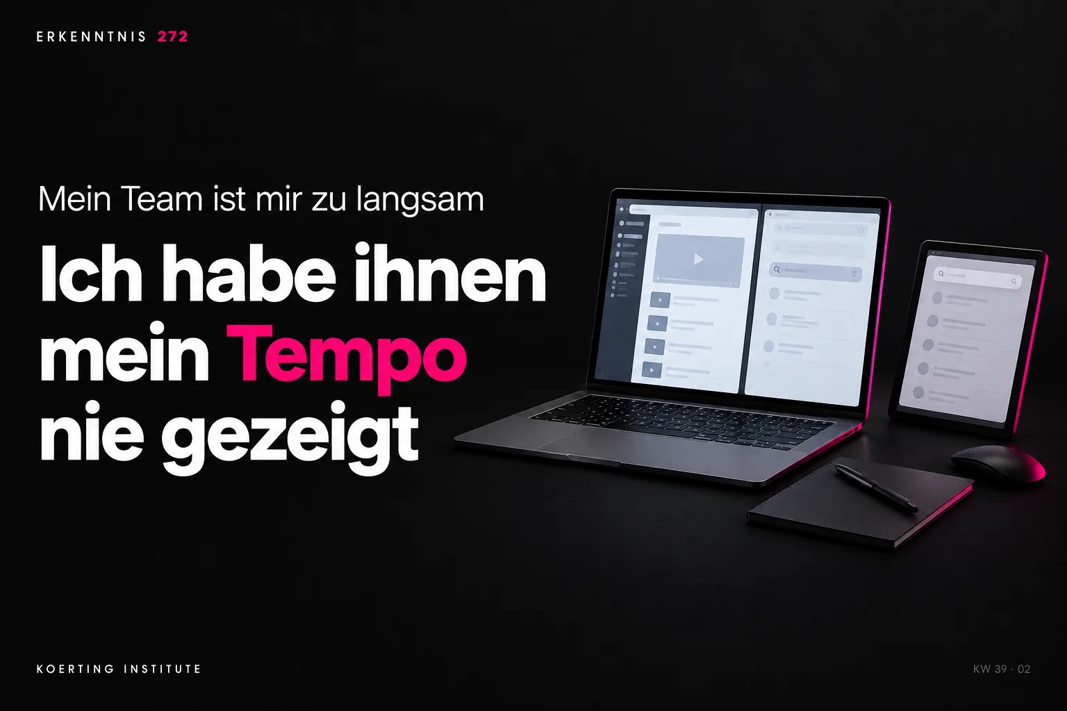 Das Tippen habe ich für mich behalten