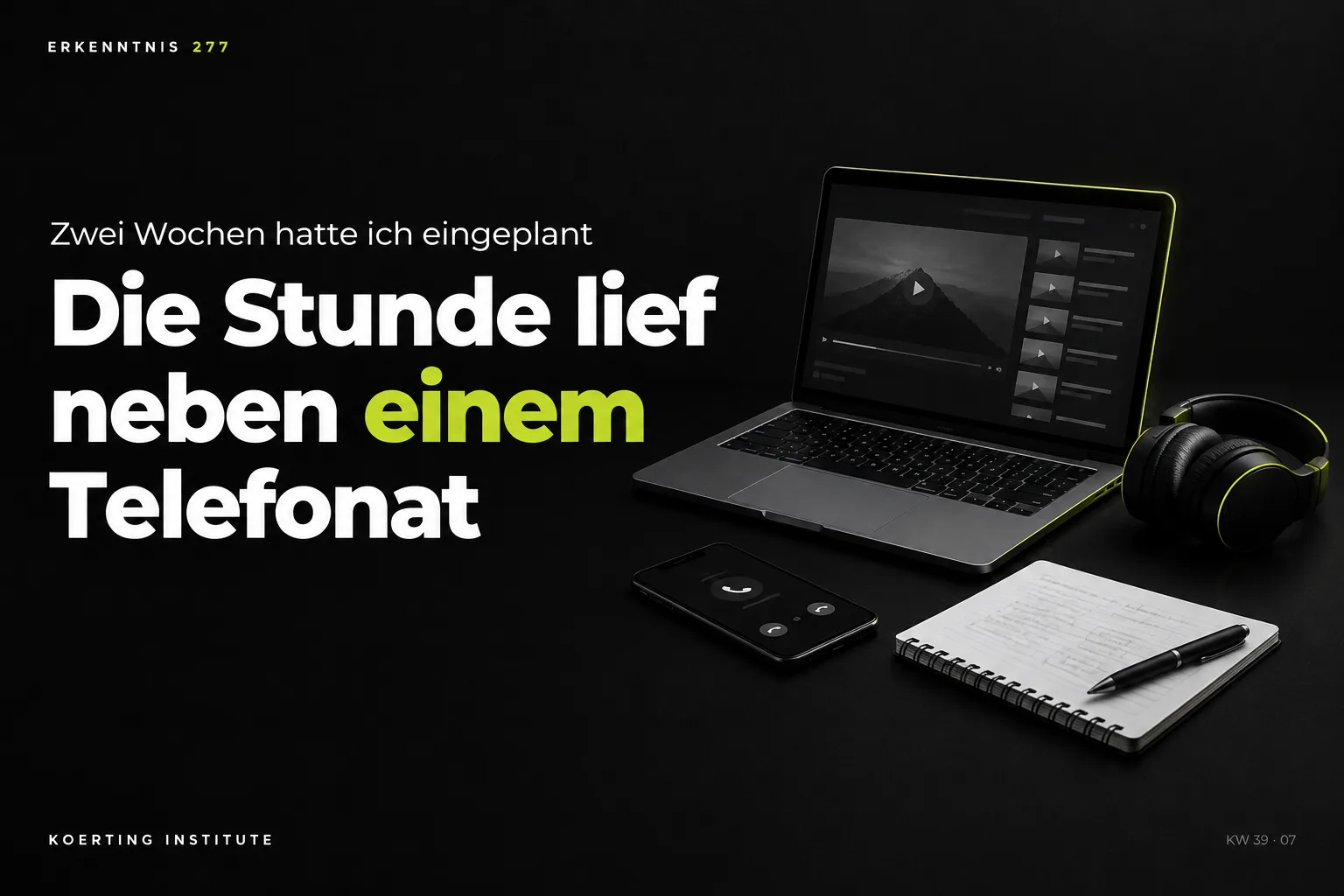 »Früher zwei Wochen Arbeit«