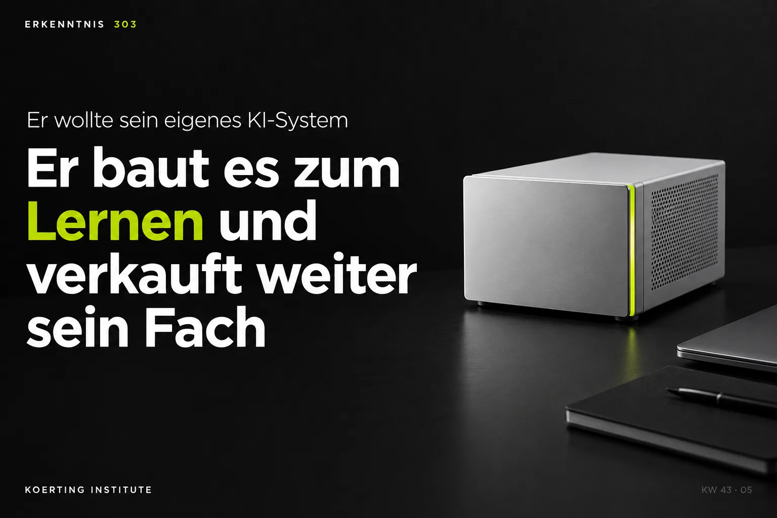 Bau die Box, verkauf dein Fach