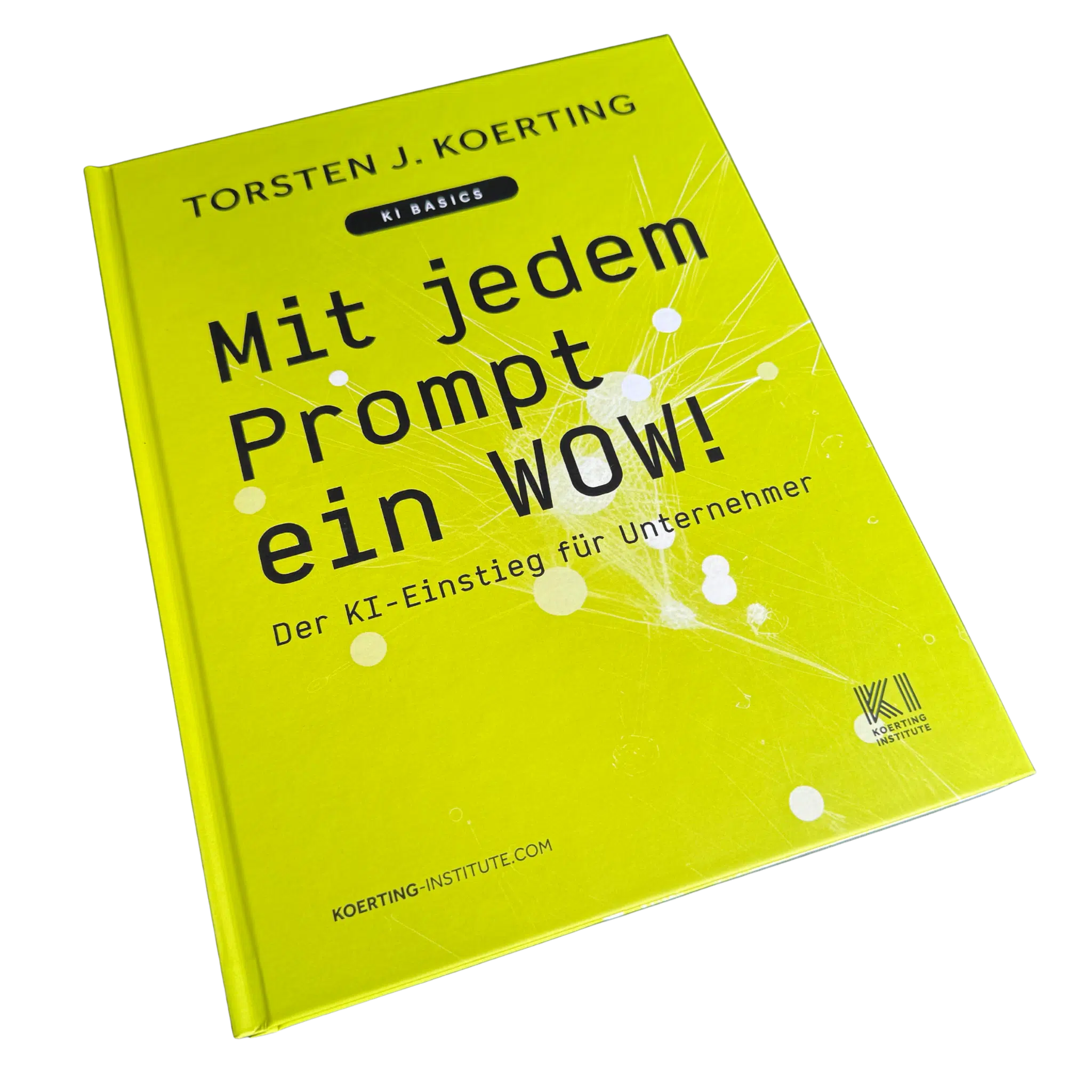 Buch „Mit jedem Prompt ein WOW!" – Cover
