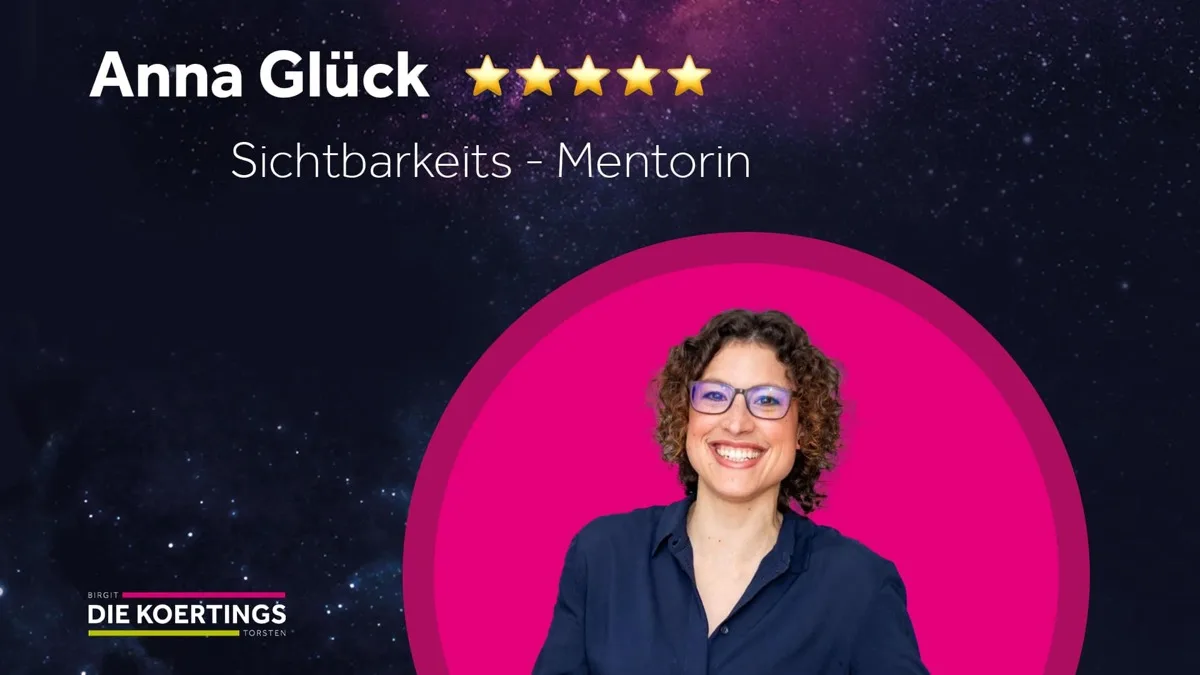 Anna Glück — Erfolgsgeschichte