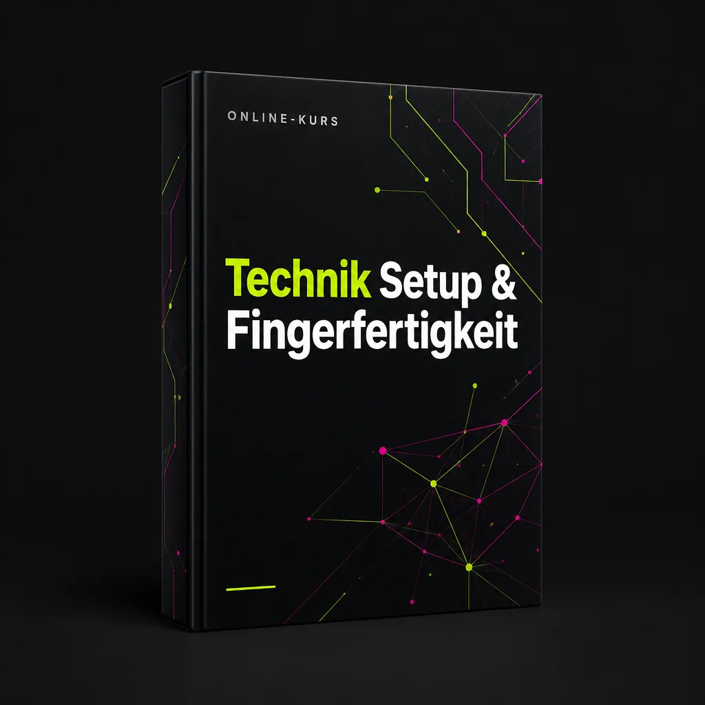 Technik Setup & Fingerfertigkeit — Online-Kurs