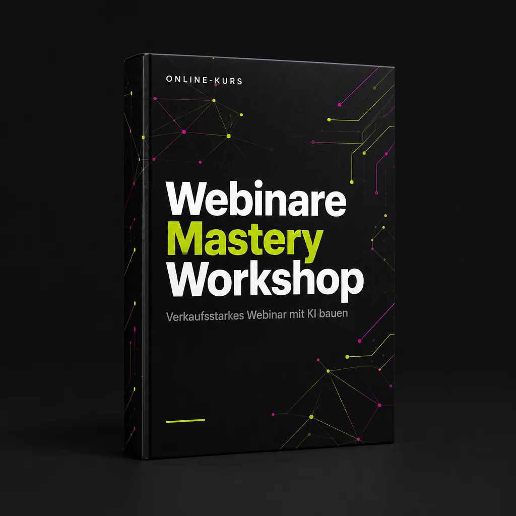 Webinare Mastery Workshop – Verkaufsstarkes Webinar mit KI bauen — Online-Kurs