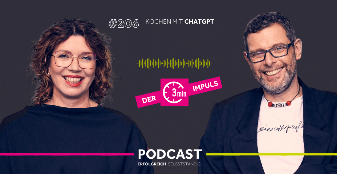 Folge 206: Kochen mit chatGPT (3min-Impuls)