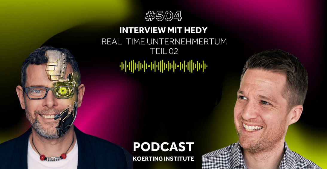 Folge 504: Interview mit Hedy ai: Wie Julian Pscheid mit Hedy Produktivität neu definiert