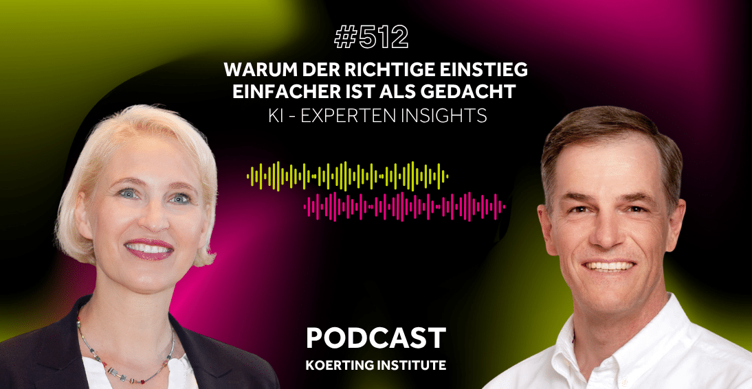 Folge 512: KI-Experten Insights: Mit Katrin Friedel & Thomas Brunner