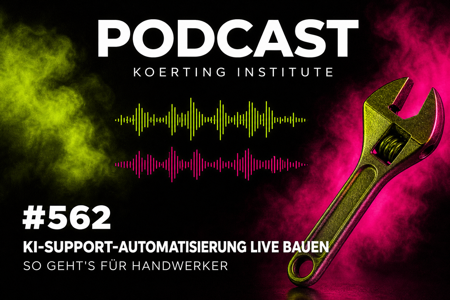 Folge 562: KI-Support-Automatisierung live bauen: So geht's für Handwerker
