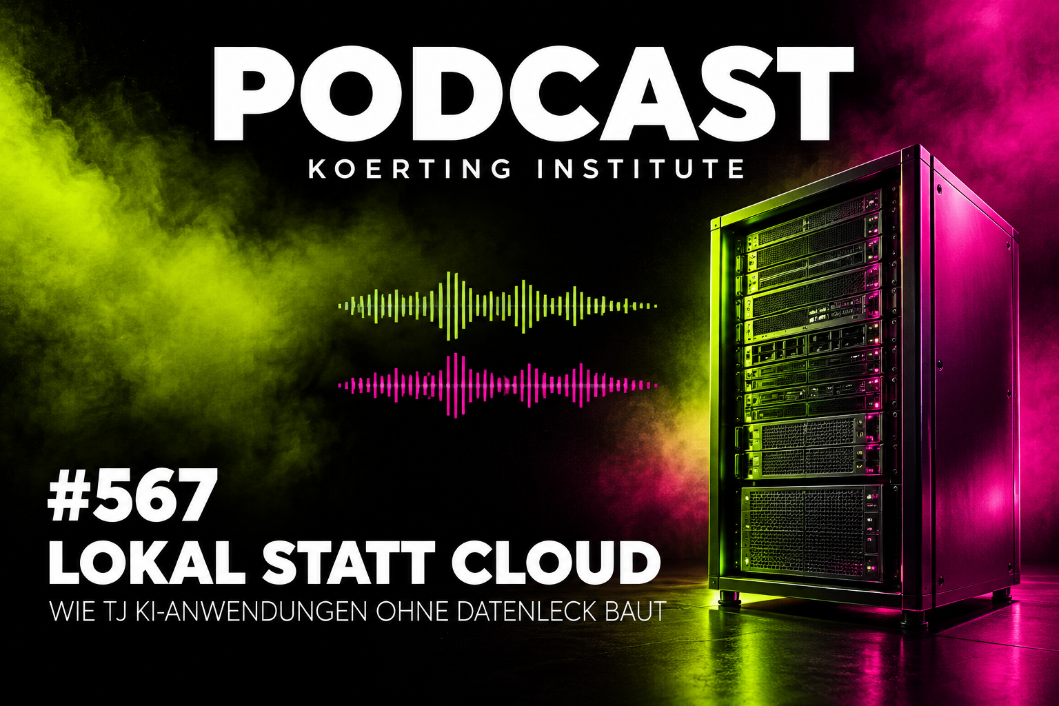 Folge 567: Lokal statt Cloud: Wie TJ KI-Anwendungen ohne Datenleck baut